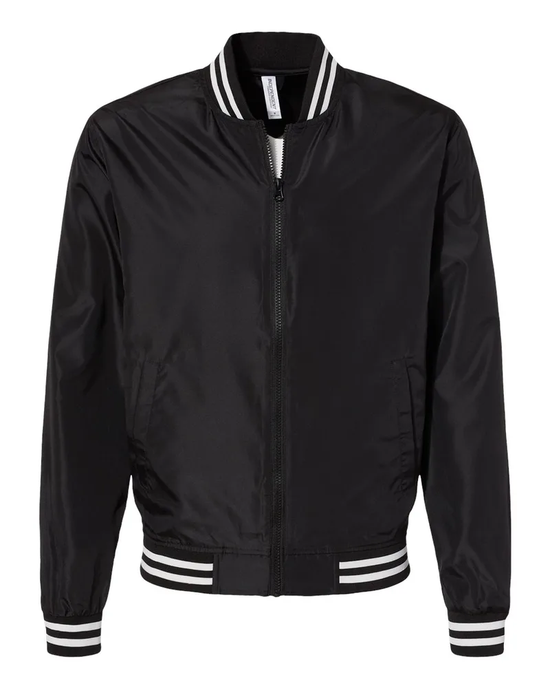 Independent Trading Co.® Lightweight Bomber Jacket view 3