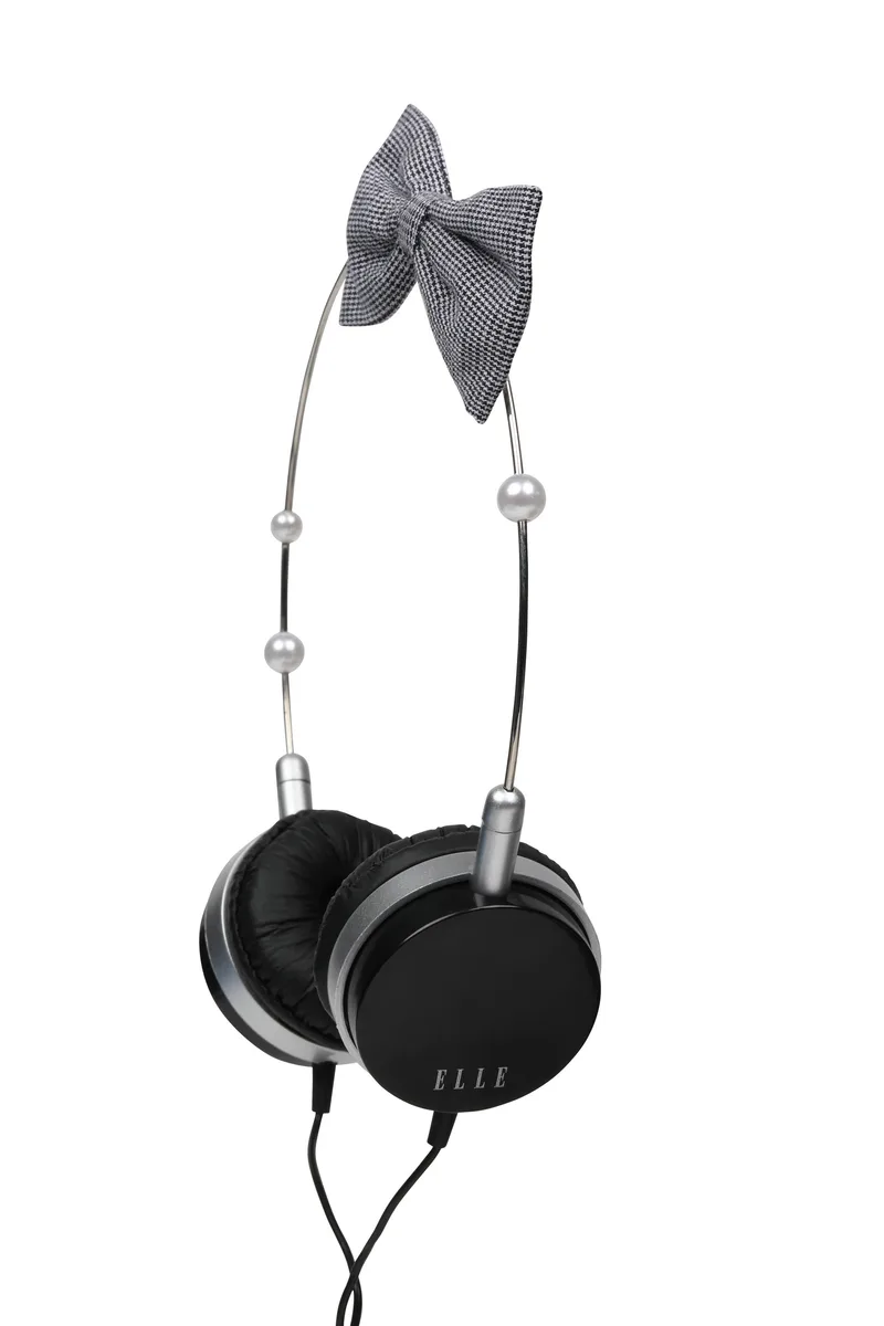 Vivitar® ELLE Wired Stereo Headphones w/Bow