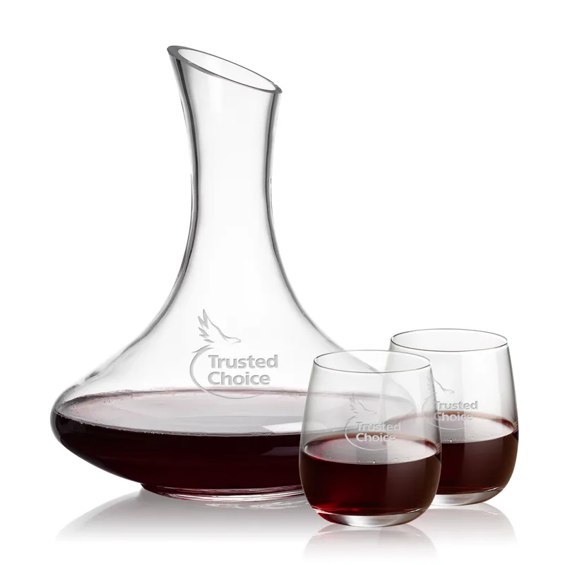 Carafe & 2 Stemless