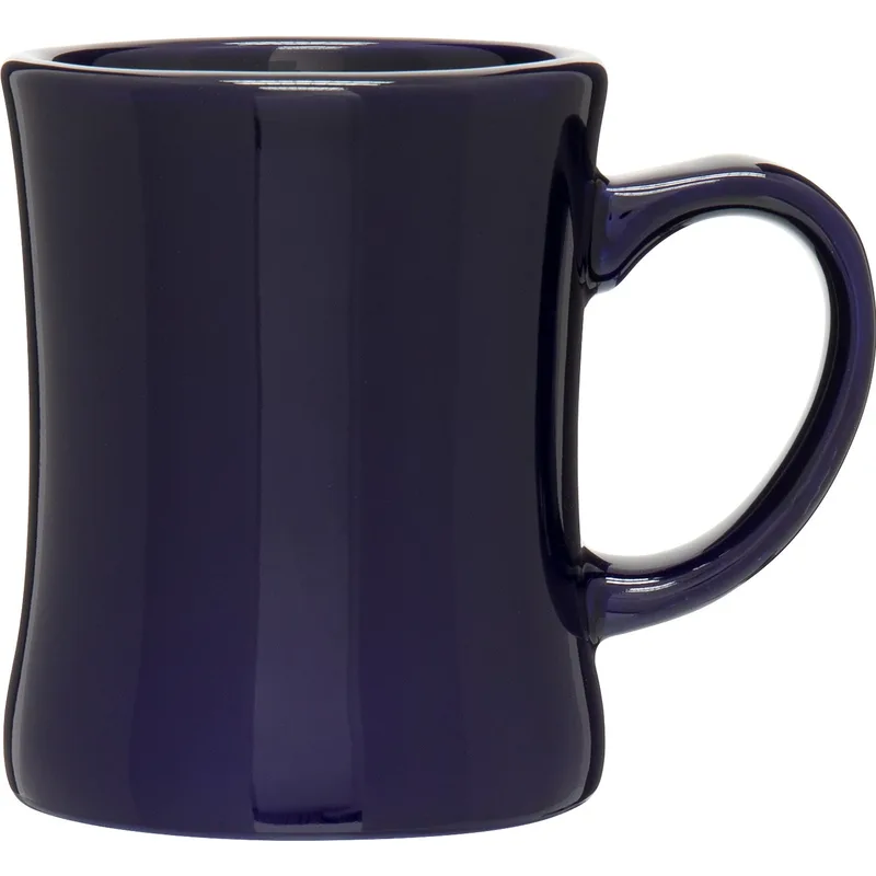 14 oz Luna Ceramic Mug (Cobalt Blue) view 2