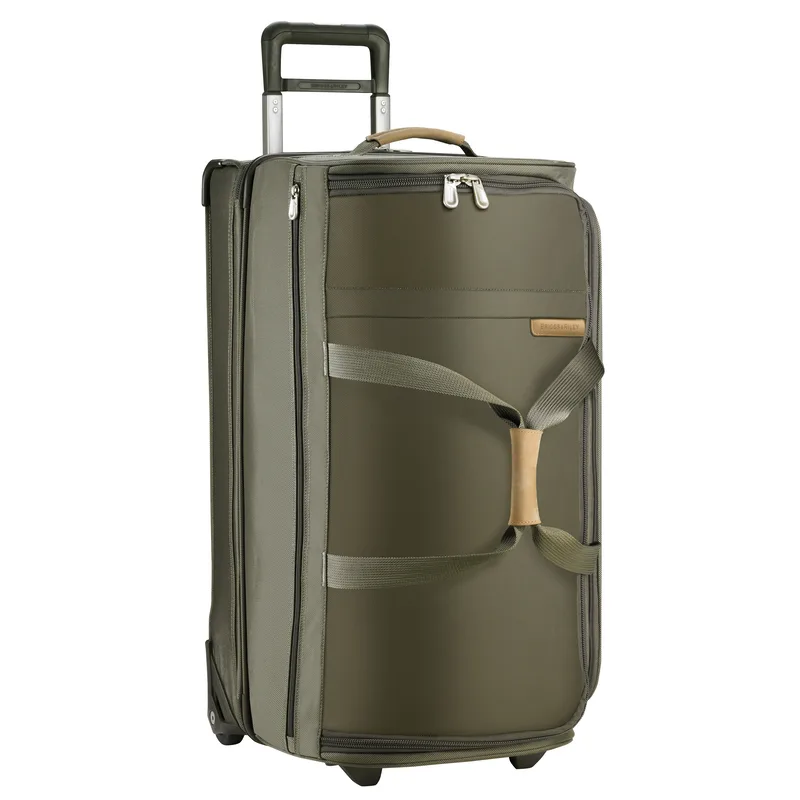 Briggs & Riley™ Baseline Large Upright Duffle Bag (Olive)