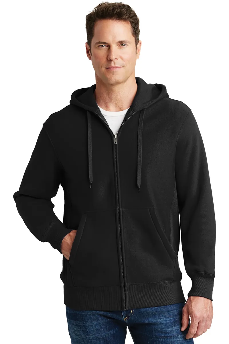 Sport-Tek® Super Heavyweight Full-Zip Hooded Sweatshirt. view 3
