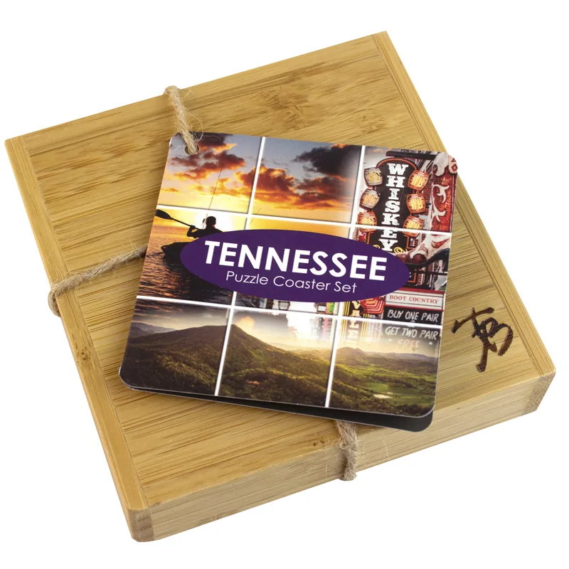 Tennessee Puzzle Coaster Set view 6