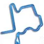 Forklift Inkbend Standard, Bent Pen