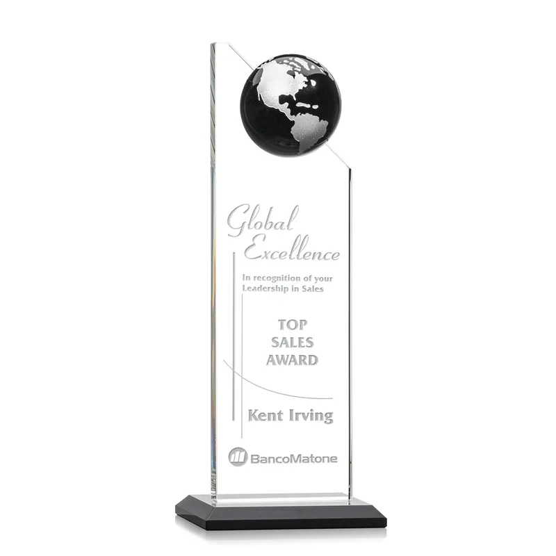 Deep Etch, Black, Silver, Black/Silver 4" x 10.5" x 3"