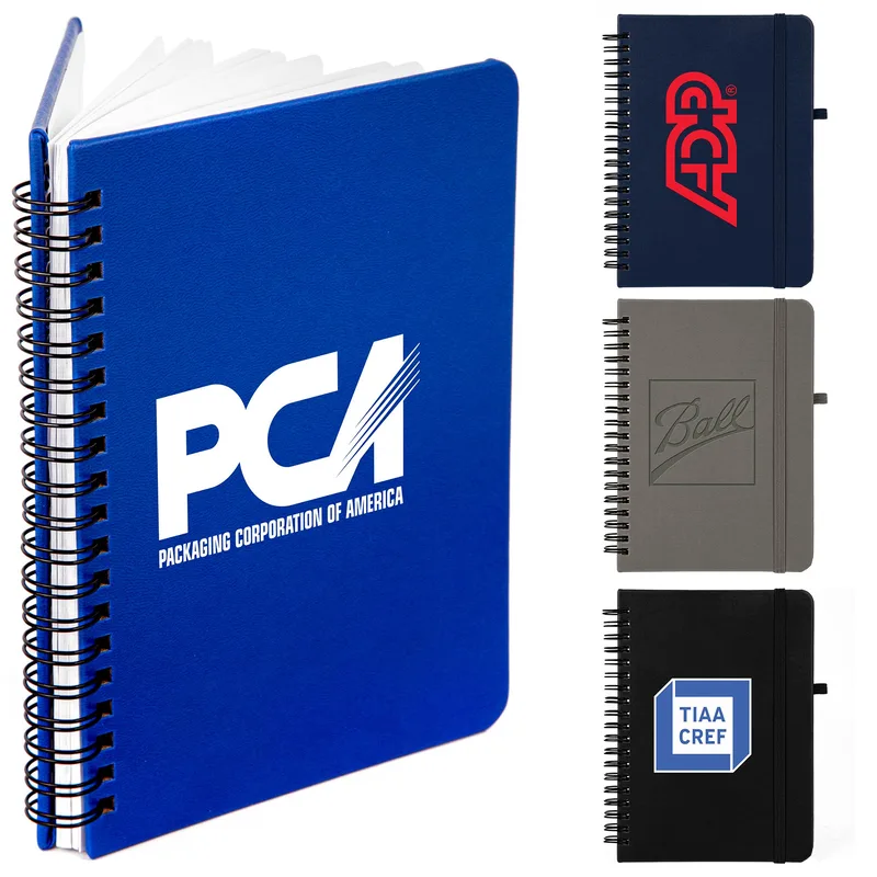 Premium UltraHyde Leather Journal w/Pen Holder
