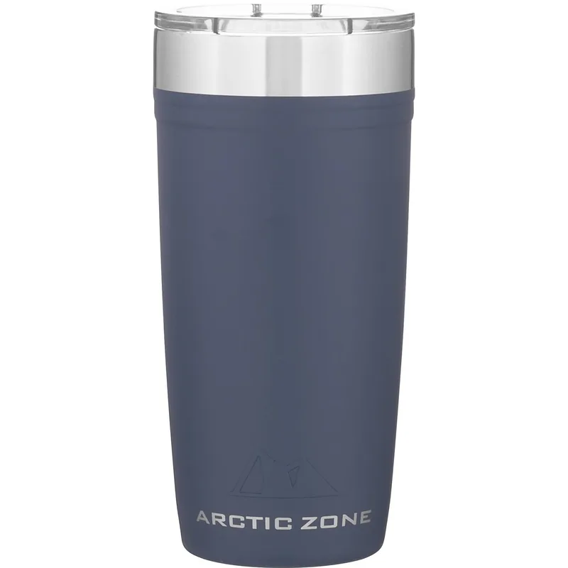 20 oz Arctic Zone Titan Thermal Hp Travel Tumbler (Matte Navy) view 2