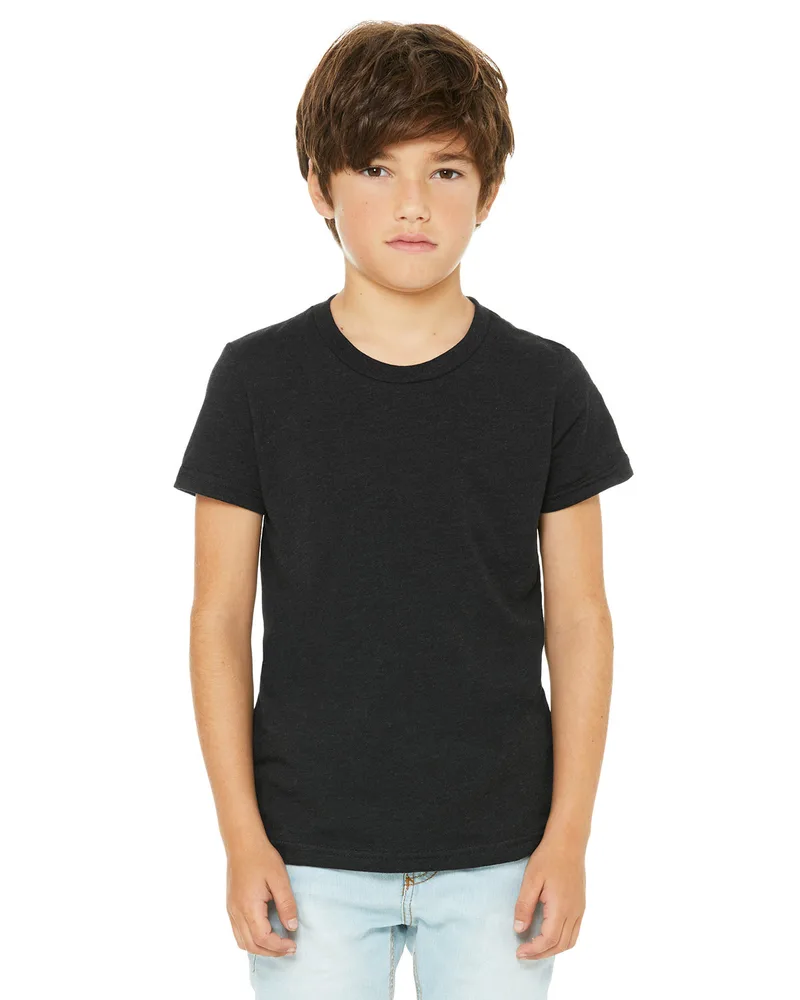 BELLA+CANVAS Youth CVC Jersey T-Shirt view 2