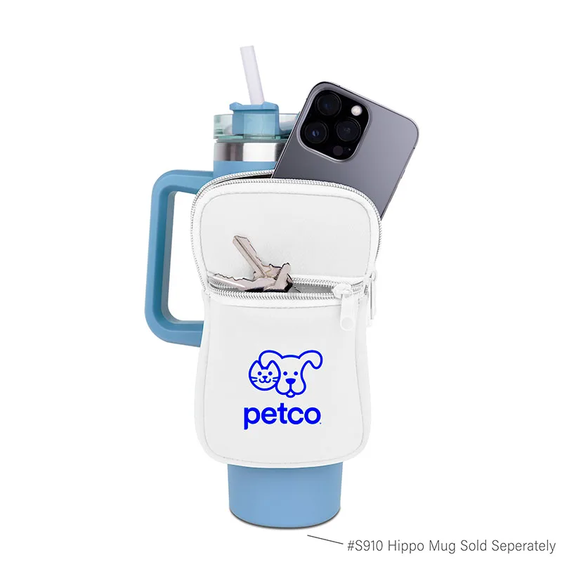 White Logo on Tumbler
