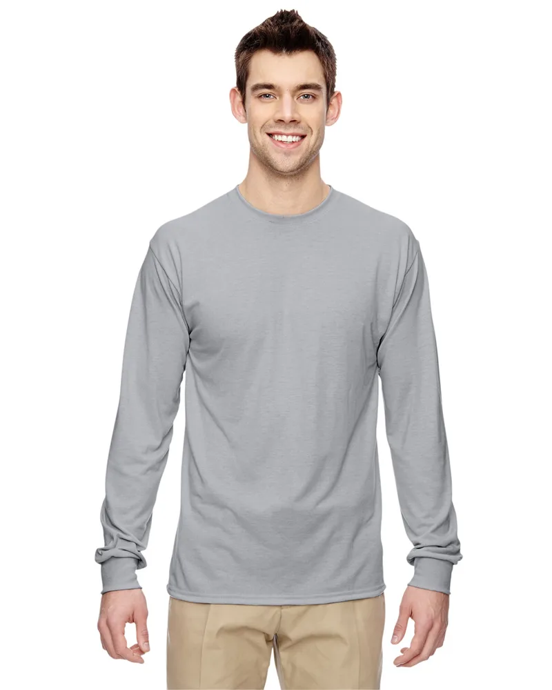 Jerzees Adult DRI-POWER® SPORT Long-Sleeve T-Shirt view 7