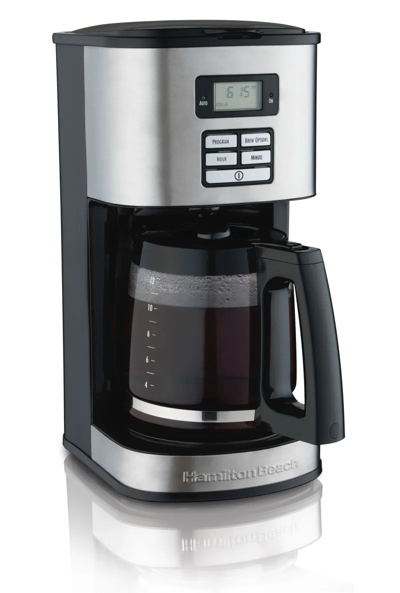 Hamilton Beach® Stainless Steel 12-Cup Programmable Coffeemaker