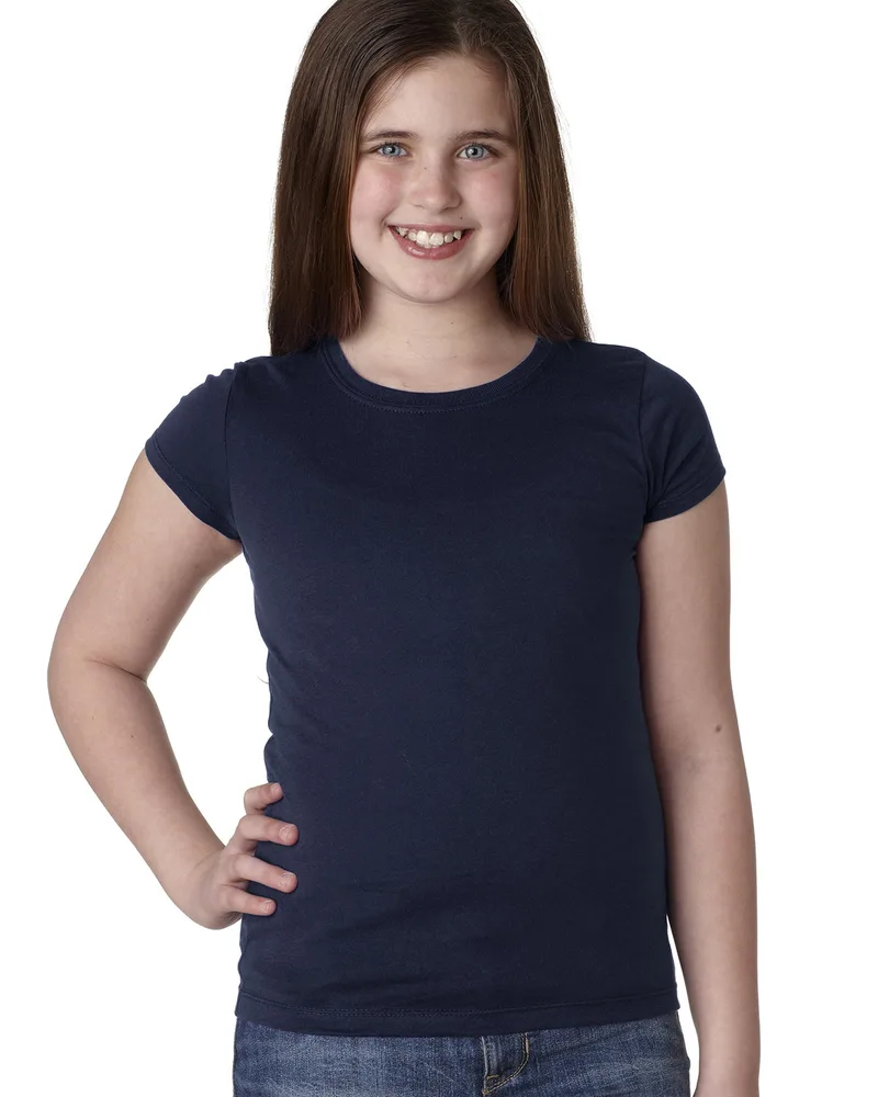 NEXT LEVEL APPAREL Youth Girls' Princess T-Shirt view 7