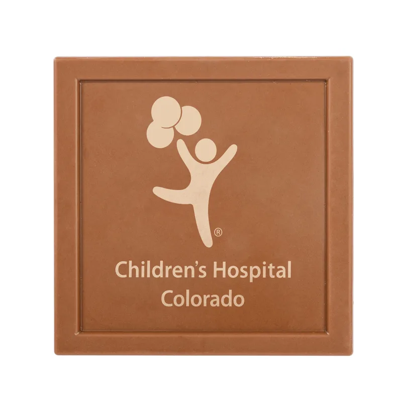 Etched Milk Chocolate Bar with Full color Band view 2
