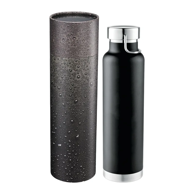 Thor Copper Vac Bottle 22oz With Cylindrical Box view 2