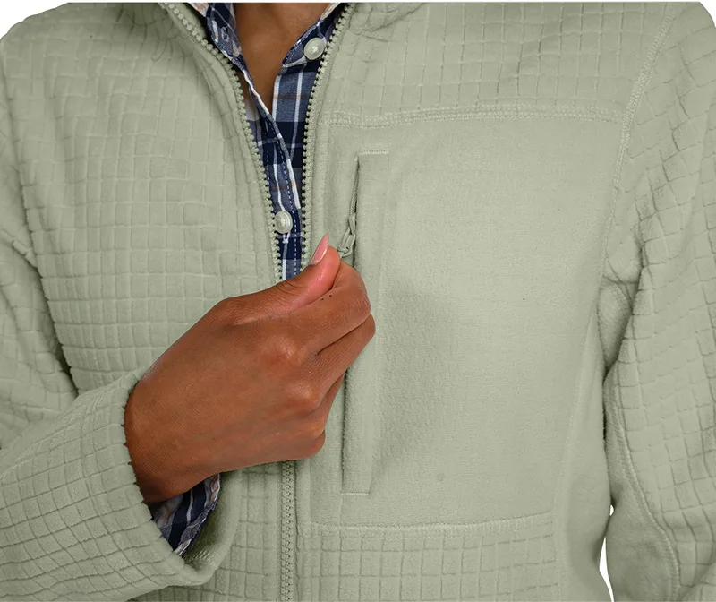 Women's Terrain Textured Fleece Jacket view 6