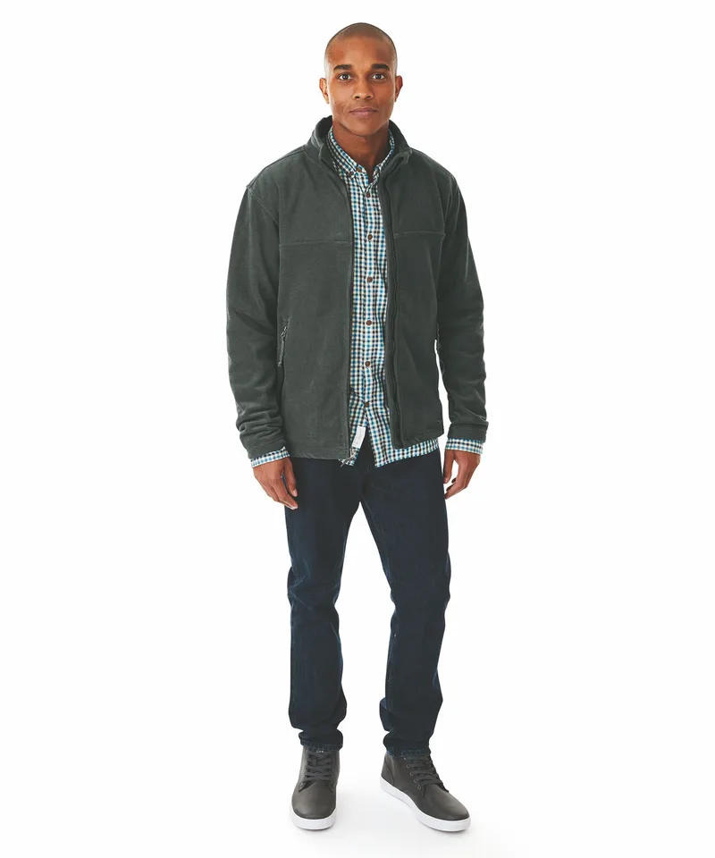 Charcoal Heather Gray Blank Front