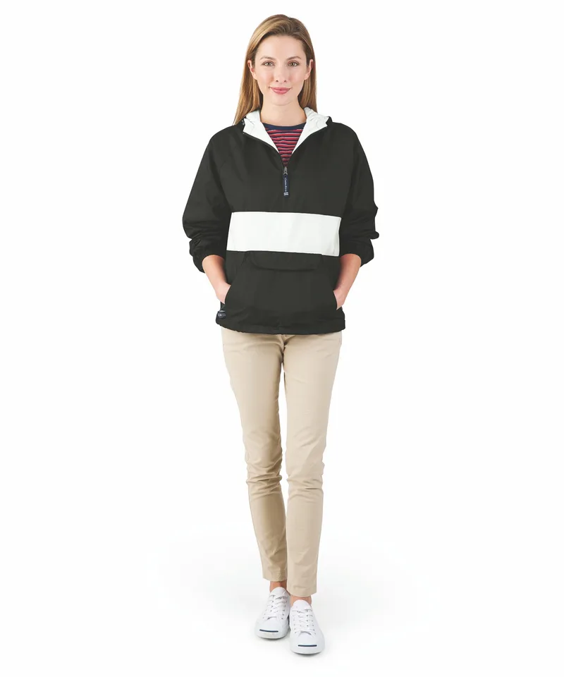 Unisex Classic Striped Pullover Jacket view 2