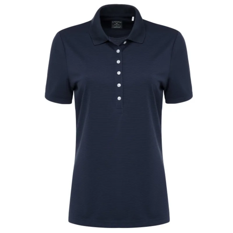 Callaway® Vent Moisture Wicking Women's Ottoman Polo Shirt with Custom Logo view 7