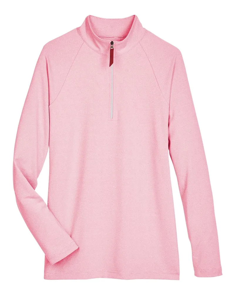 Devon and Jones® Women's CrownLux Performance® Clubhouse Quarter-Zip Pullover Sweater view 5