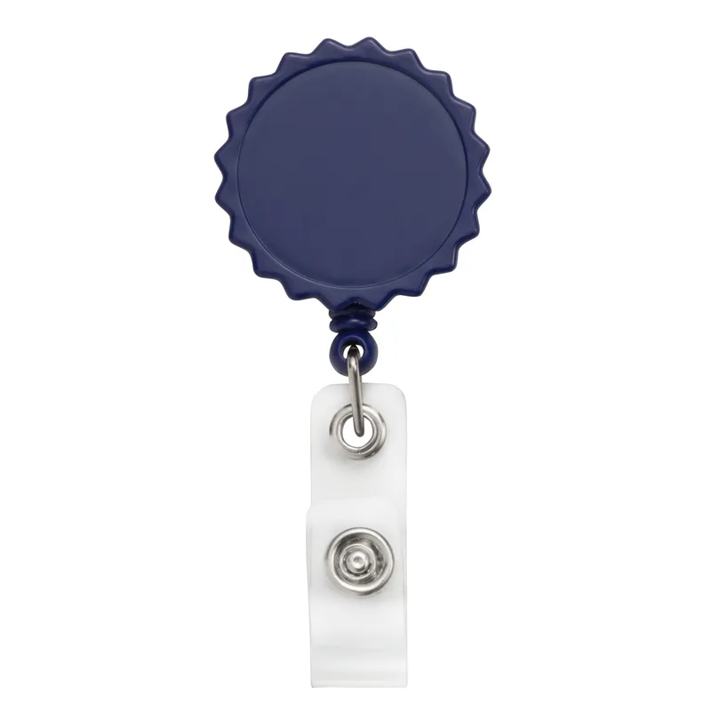Bottle Cap Retractable Badge Reel view 2