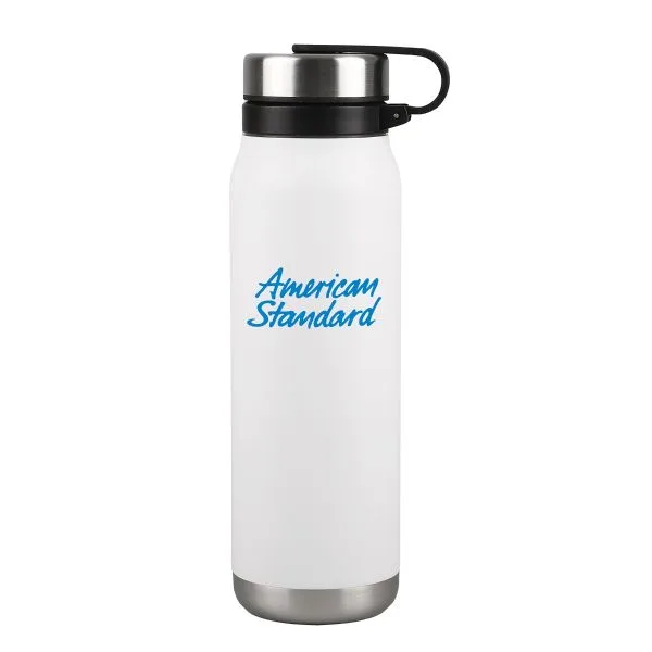 Matte White Logo Front View