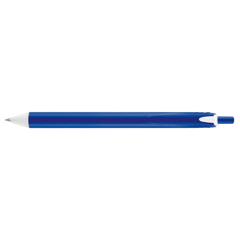 Blue/White Blank Front View