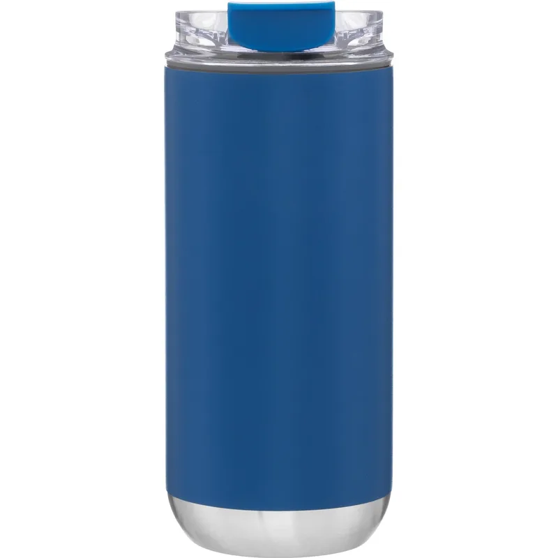 16 oz Palma Travel Tumbler (Matte Steel Blue) view 2