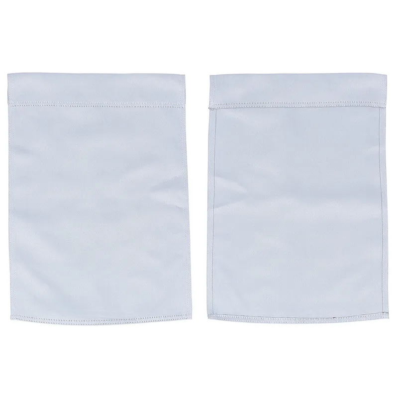 Polyester Poplin Garden Flag 17" x 12" 220GSM Full Color on two sides view 2