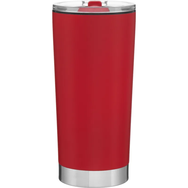 20 oz h2go Fargo Travel Tumbler (Matte Red) view 2
