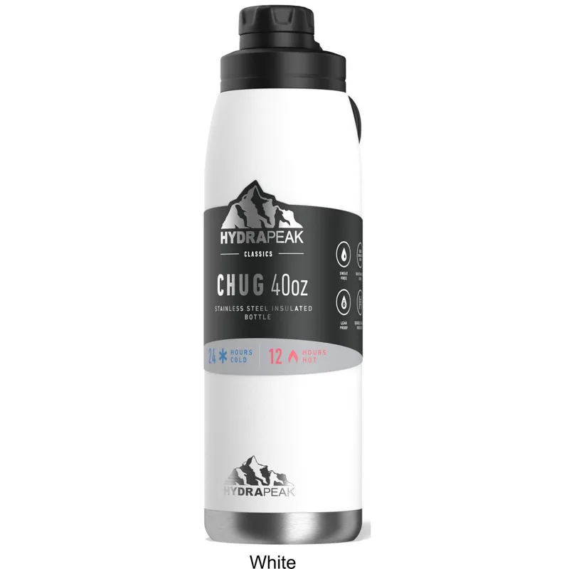 40 oz Hydrapeak® Stainless Steel Insulated Water Bottle view 6