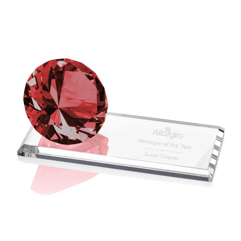 Ruby, 7" x 3"