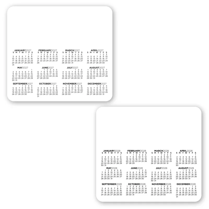 Double Sided Calendar Magnet view 3