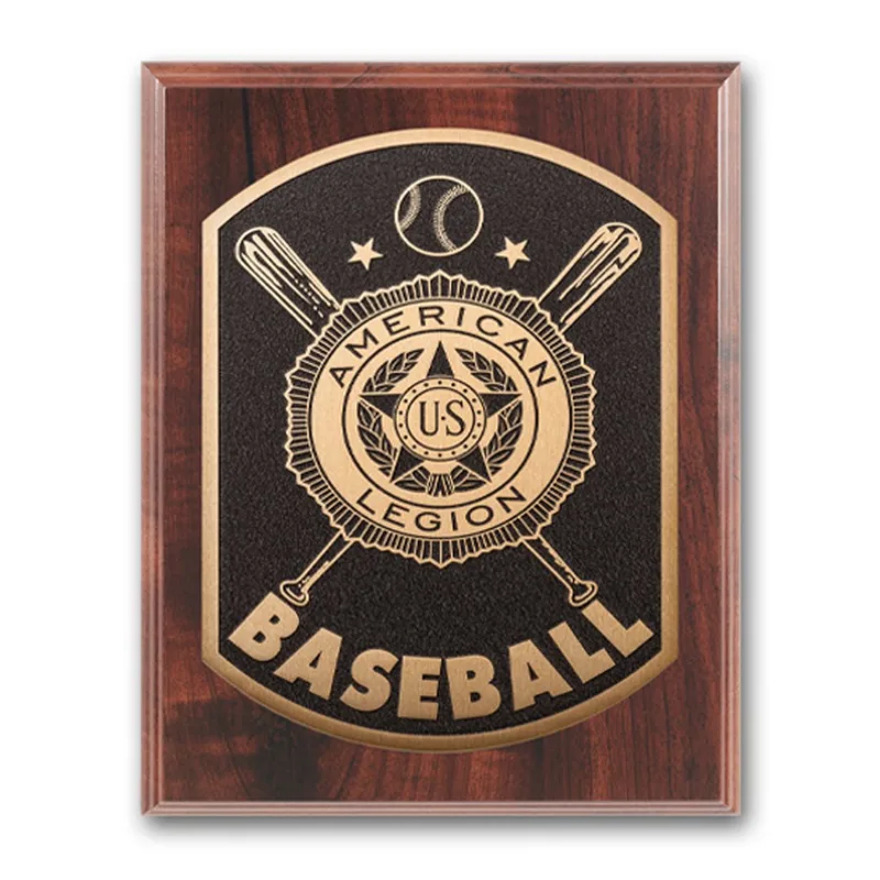 Photocast Plaque - Walnut Finish