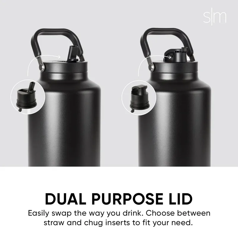 128 oz Simple Modern® Stainless Steel Double-Walled Insulated Trek Pivot Tumbler view 4