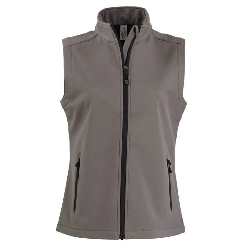 Clique Tempo Stretch Full Zip Womens Softshell Vest view 6
