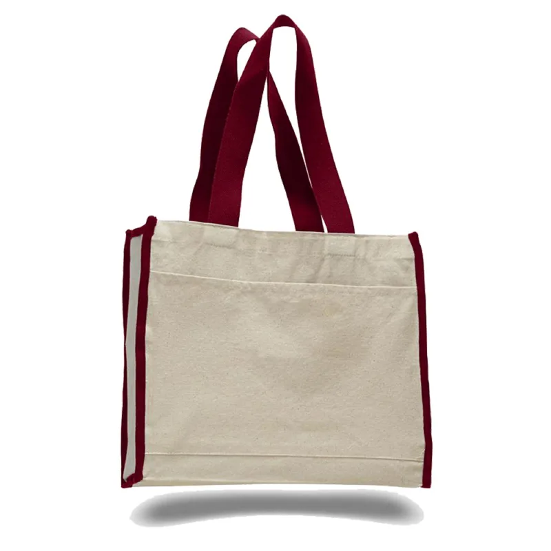 Natural Beige/Maroon Red