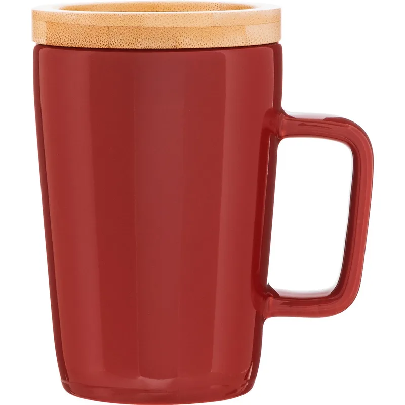 14 oz Sonder Ceramic Mug (Terracotta) view 2