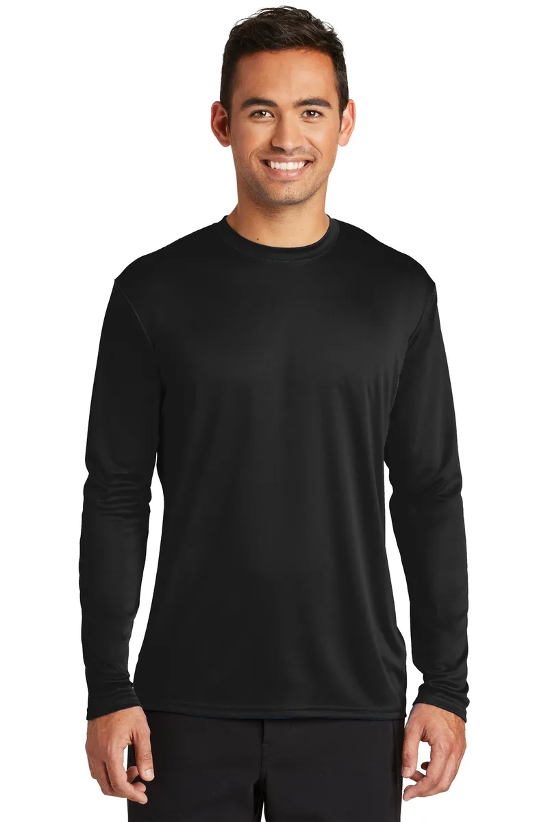 Port & Co™ Long Sleeve Performance Tee. view 2