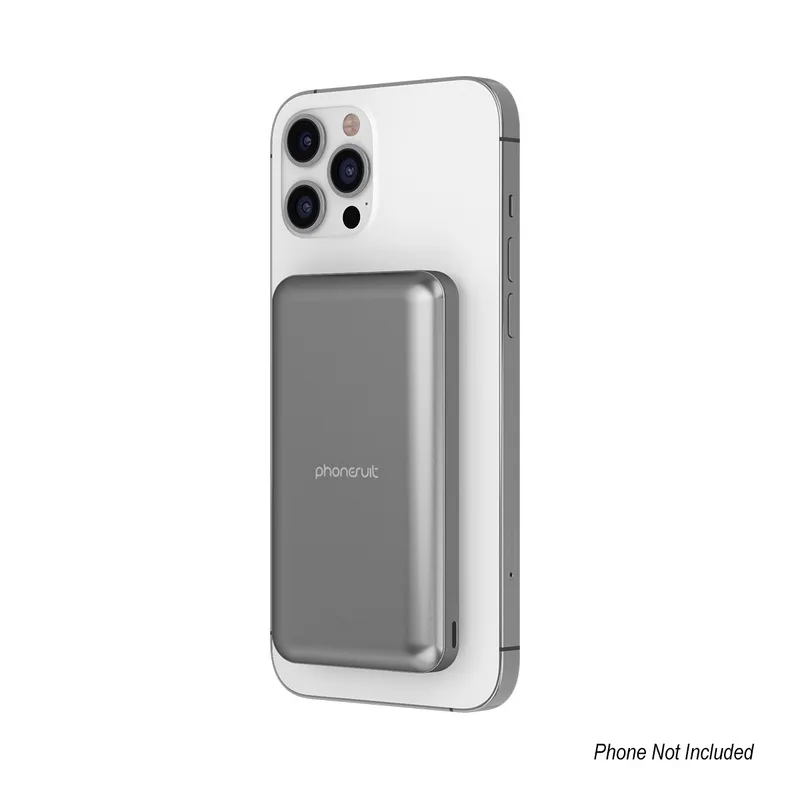 10,000mah Phonesuit® Mag Max Wireless Portable Pocket Charger & Battery Pack view 3