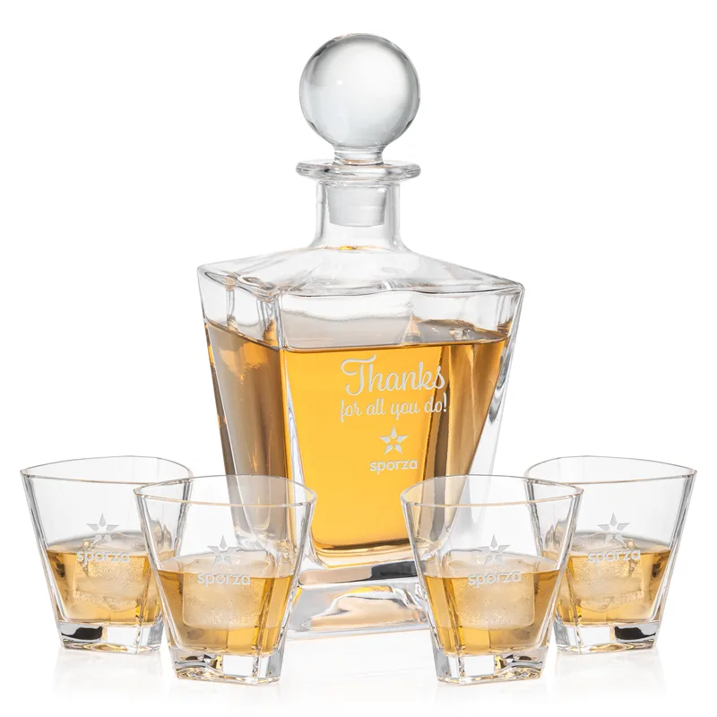 Millwood Decanter & Lid
