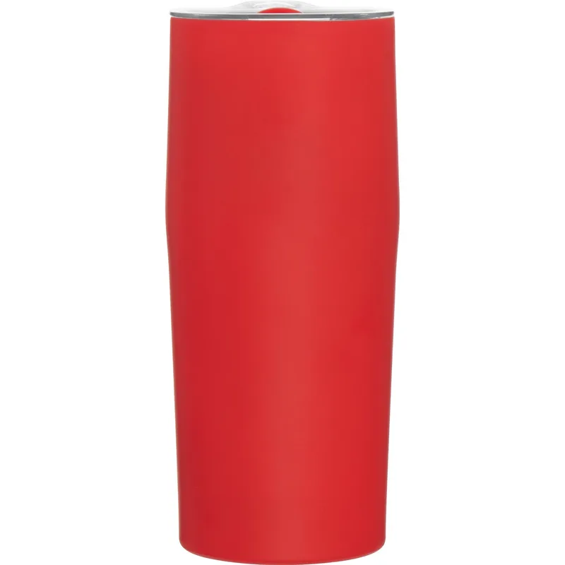 16.9 oz Kade Travel Tumbler (Matte Red) view 2