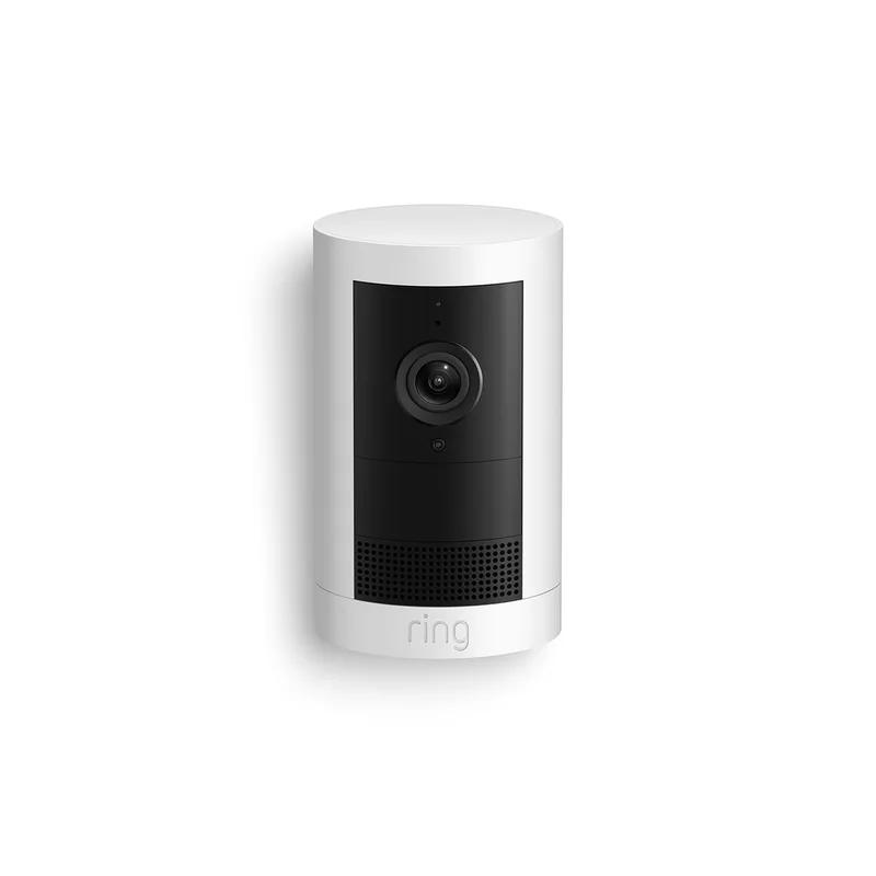 Ring Outdoor Cam Plus Battery - White