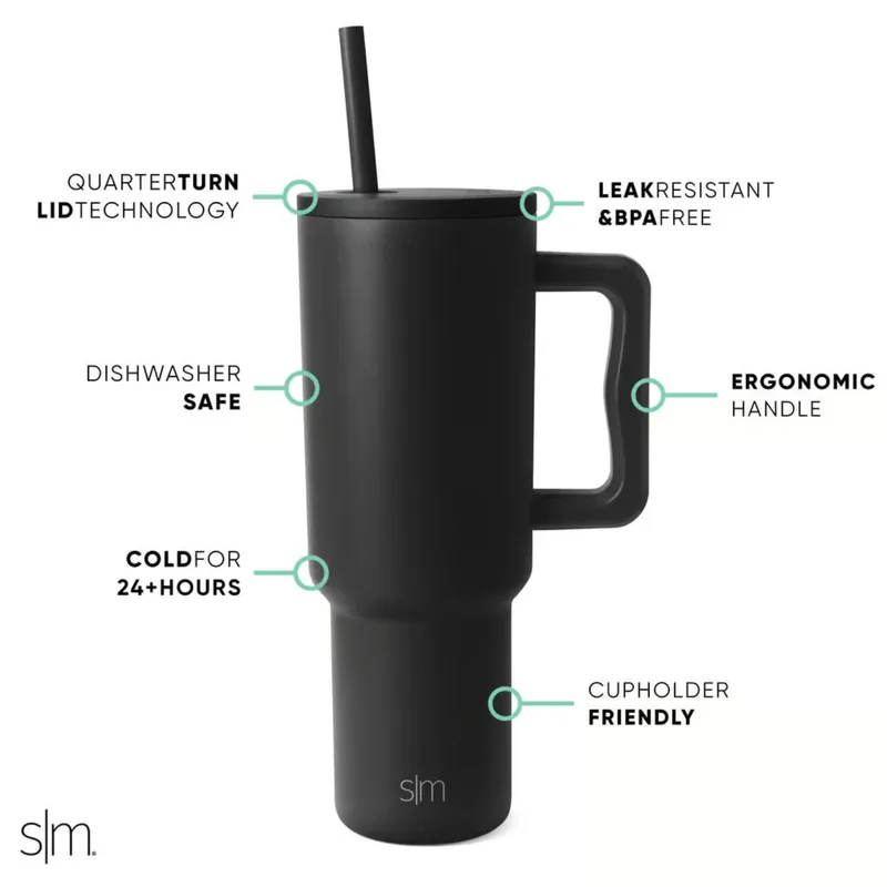 40 oz Simple Modern® Stainless Steel Double-Walled Insulated Trek Tumbler view 2
