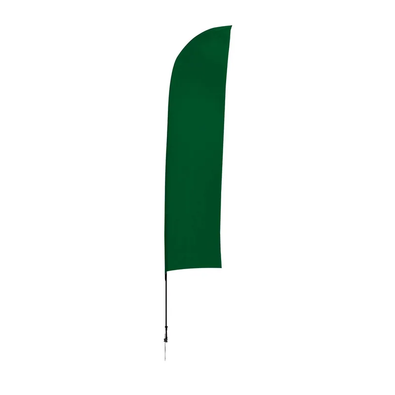 10.5' Solid-Color Blade Sail Sign Flag, 1-Sided, Scissor view 2