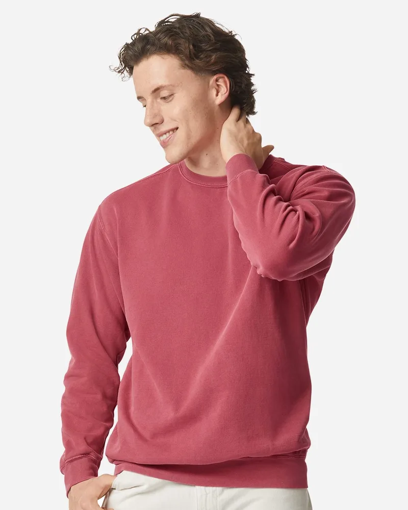 Comfort Colors® Unisex Garment-Dyed Crewneck Sweatshirt view 2