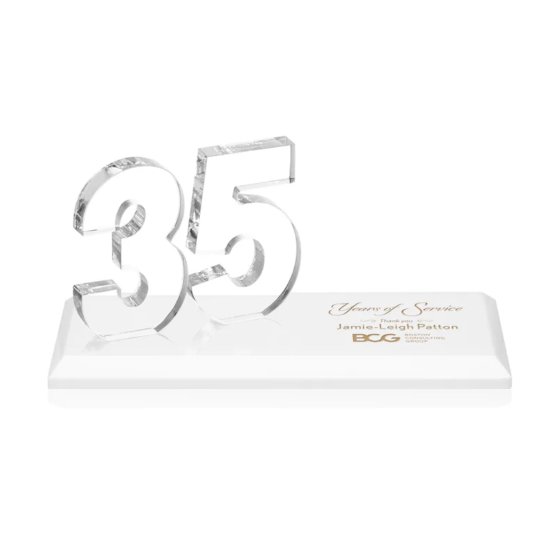 Deep Etch, White, 35 Years