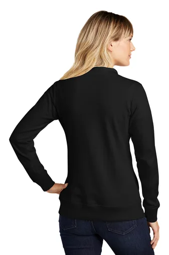 Black Blank Back View
