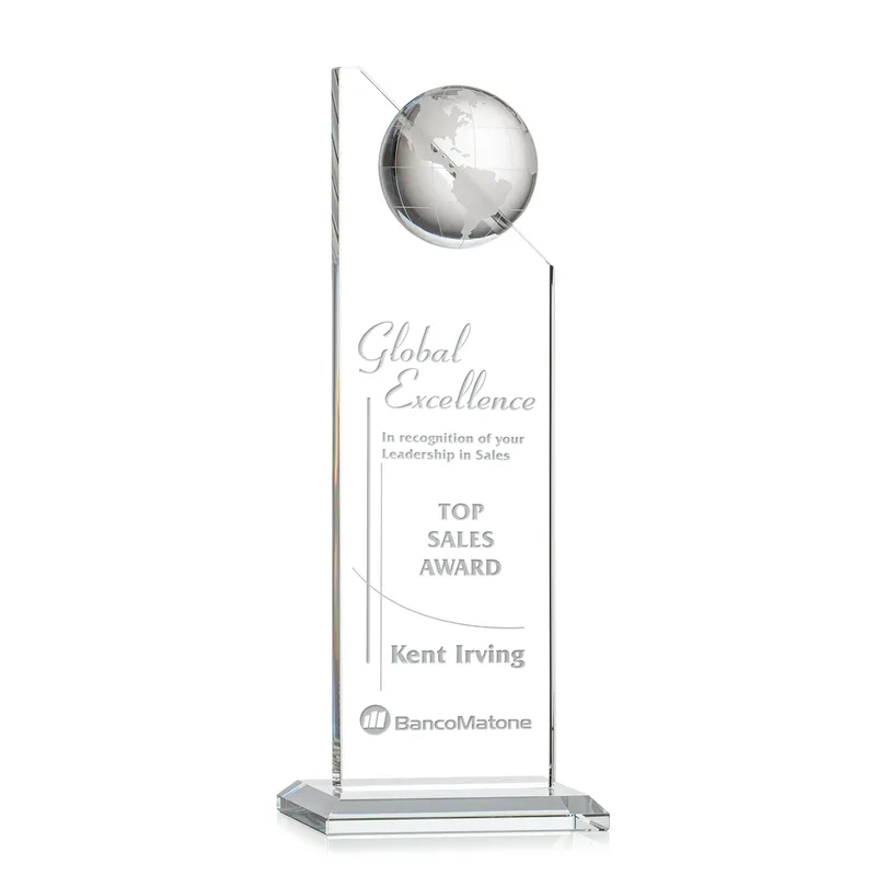 Deep Etch, Clear, 4" x 10.5" x 3"