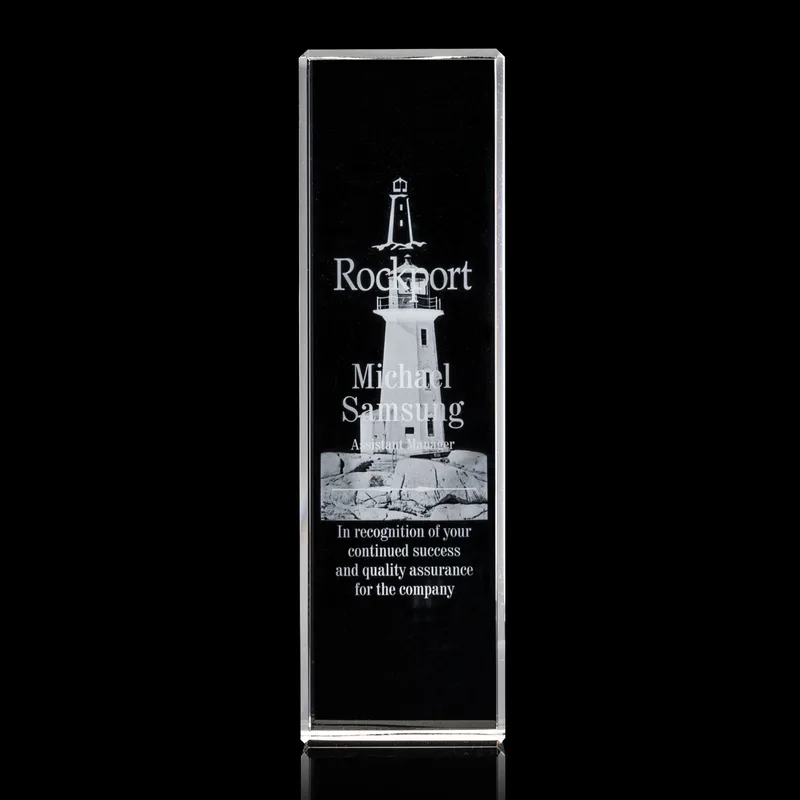 8" H x 2.25" W x 2.25" D
