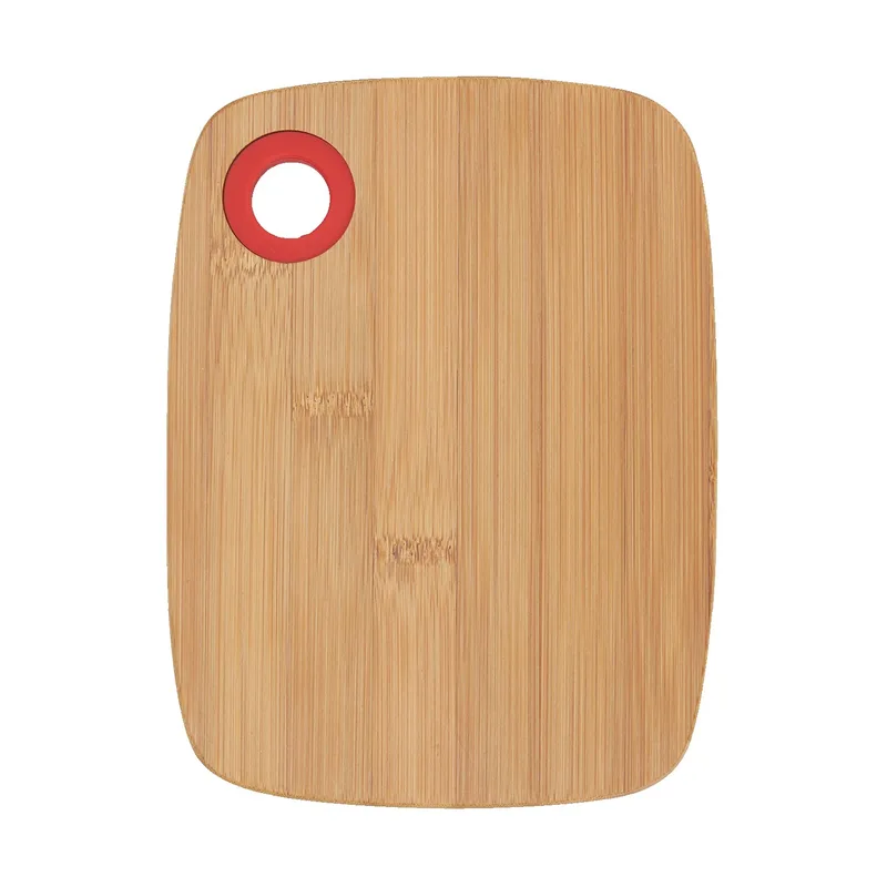 Small Bamboo Cutting Board w/Silicone Ring view 2